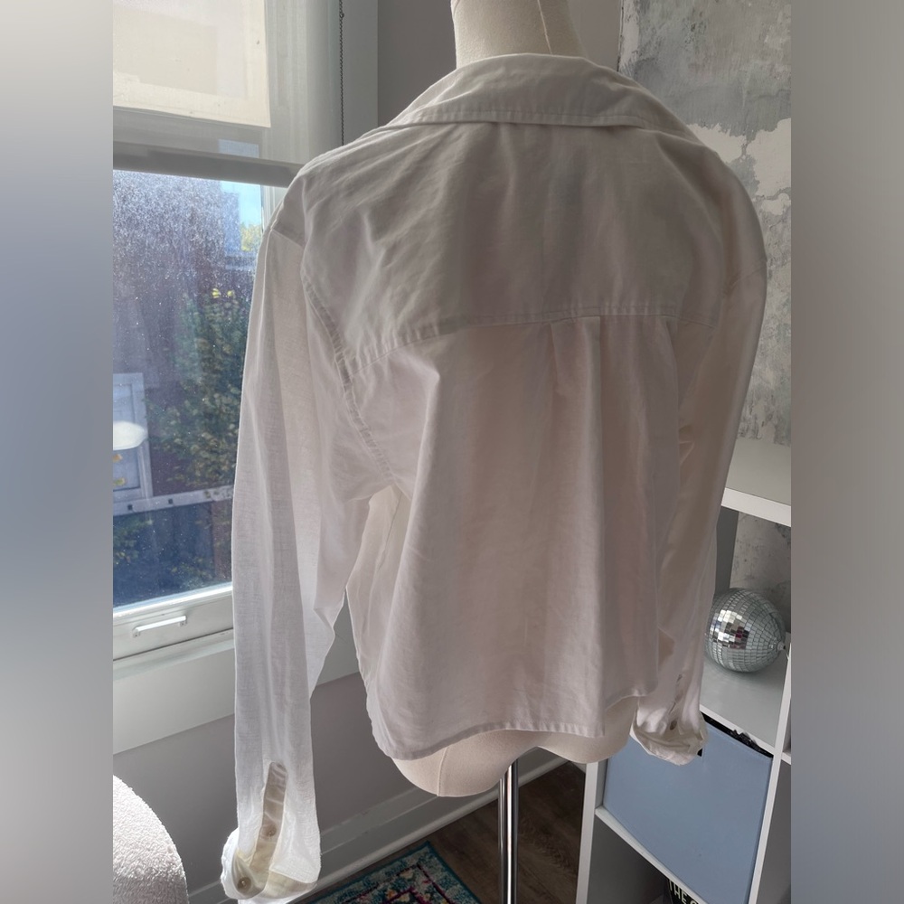 Cropped button down - Picture 2 of 3